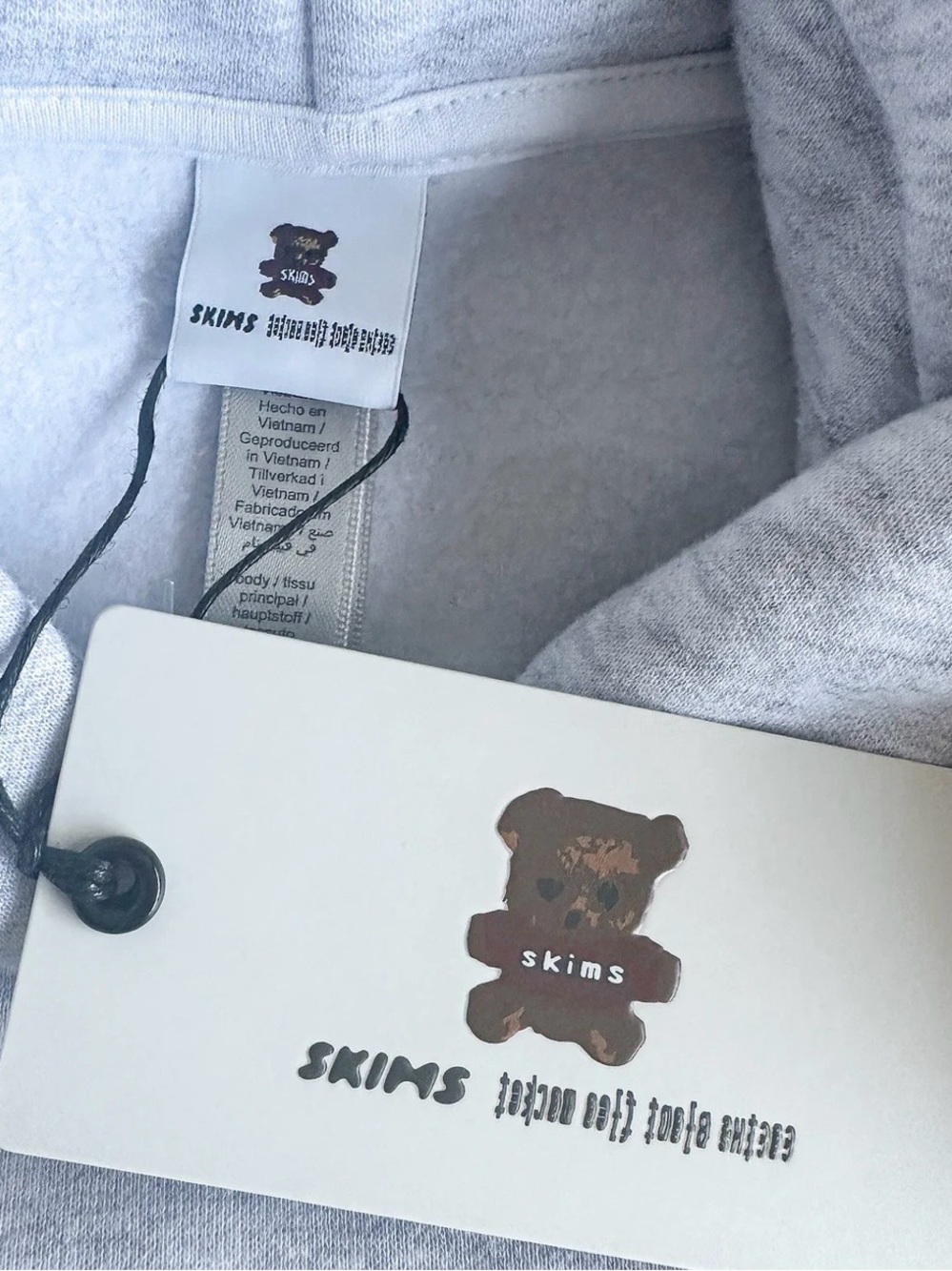 SKIMS x Cactus Planet Flea Market Grey hoodie - Picture 3 of 5